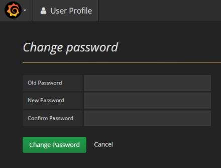 図5 パスワード設定画面。現在のパスワードと新たなパスワードを入力する