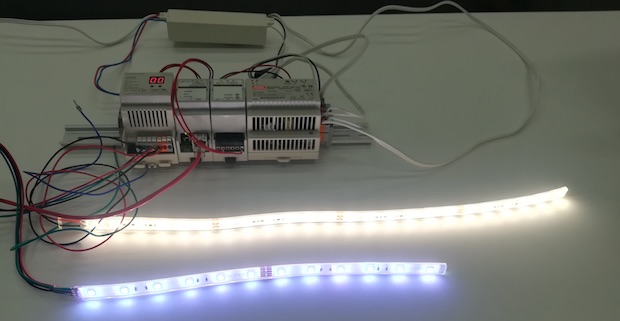 DALI規格の照明装置であるLEDテープ