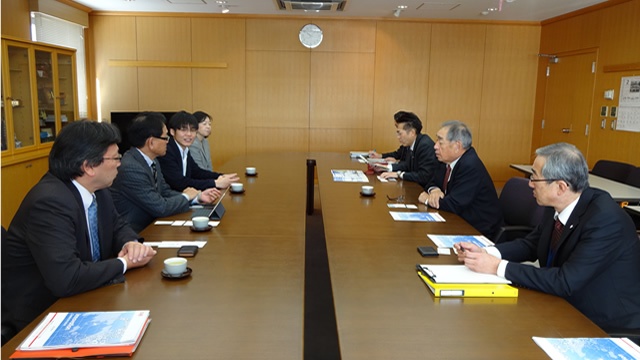 CSAJプログラミング教育委員会が石狩市長を表敬訪問