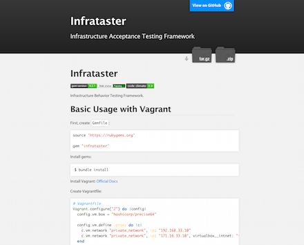 インフラの自動テストツール「Infrataster」を試す