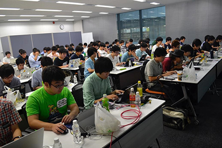 13時50分より、いよいよCTFがスタート。