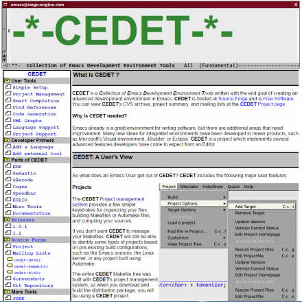 図1 CEDETのWebサイト