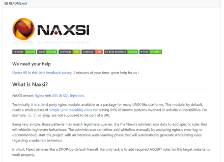 図2 NAXSIのGitHubリポジトリ